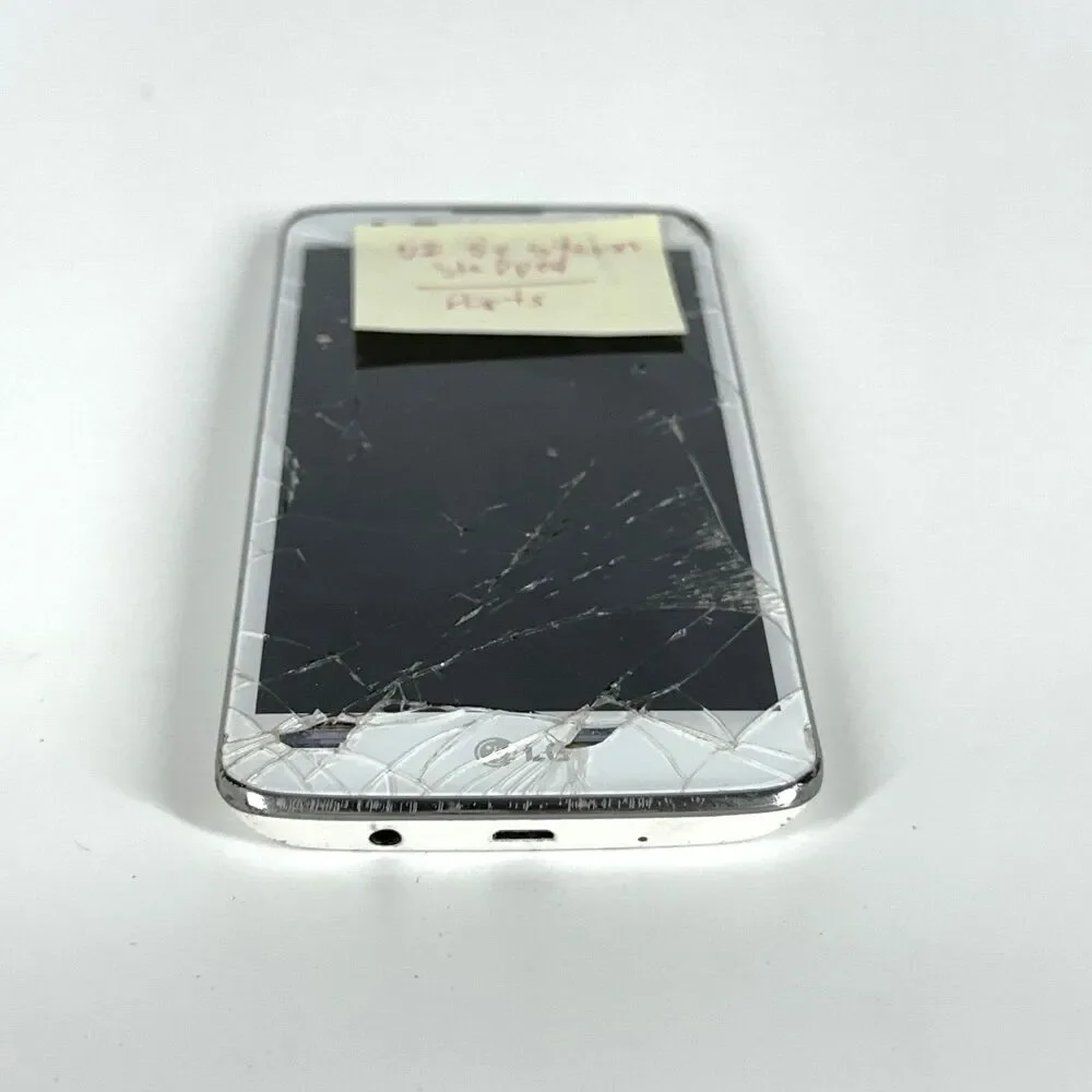 LG K7 MS330 - 8GB - White Android Smartphone -UI System Error - For Parts